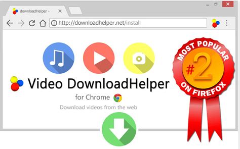 Video DownloadHelper es la herramienta m&225;s completa para extraer videos y archivos de im&225;genes de sitios web y guardarlos en su disco duro. . Video download helper